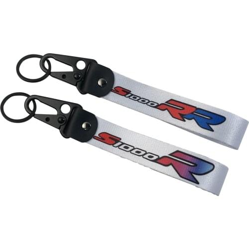 Motorcycle Keychain Key Ring Case for BMW S1000R S1000RR badge Key ring decorative pendant