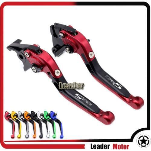 For BMW R1200S R 1200 S 2006-2008 Motorcycle Accessories Folding Extendable Brake Clutch Levers LOGO R1200S