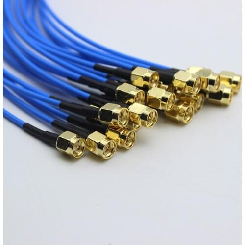 SMA Dual Male Connector RG316D SMA-J Double-head Inner Threaded Inner Needle Connector SMA Male-male