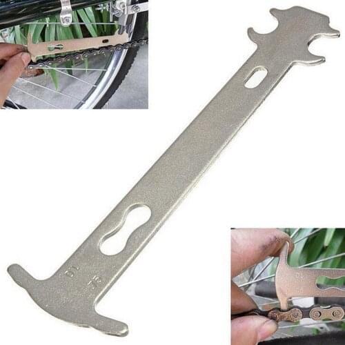 NEW Bicycle Chain Wear Indicator Checker Mountain Road Bike MTB Chains Gauge Measurement Ruler Cycling Replacement Repair Tool
