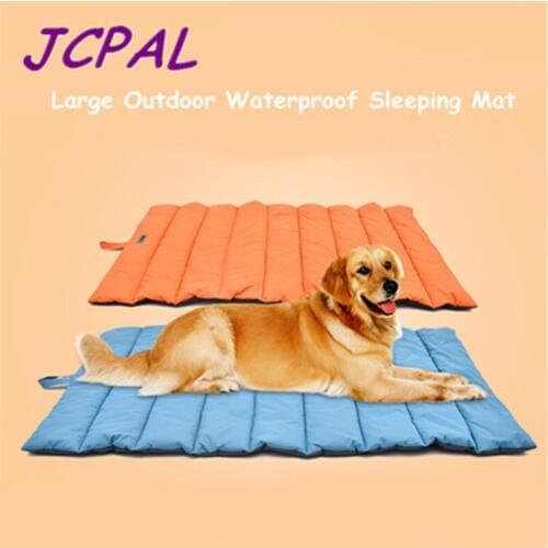 JCPAL Large Outdoor Waterproof Sleeping Mat Dog Beds For Large And Medium Dogs Portable Pet Bed Resistance To Bite Easy To Clean