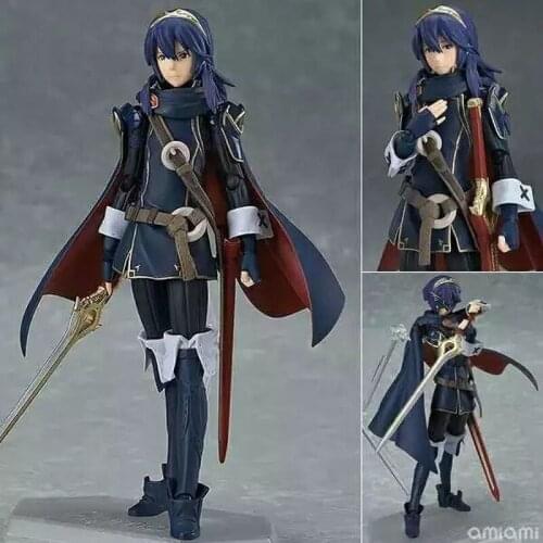 Japanese Anime Game Fire Emblem Awakening Toy 245 Lucina With Sword Weapon PVC Action Figure Collection Model Toys Brinquedos