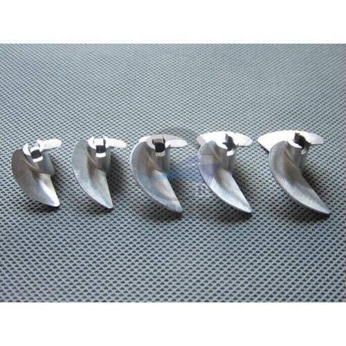 Metal marine propeller /CNC aluminum propeller aperture 4MM metal aeromodelling quant DIY model toy accessories