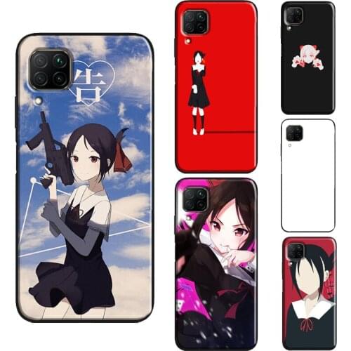Cute Kaguya Sama Anime Girl Case For Huawei P30 Lite P40 P20 Pro Mate 20 Nova 5T P Smart 2019 Honor 20 9X 8X 8A 10i