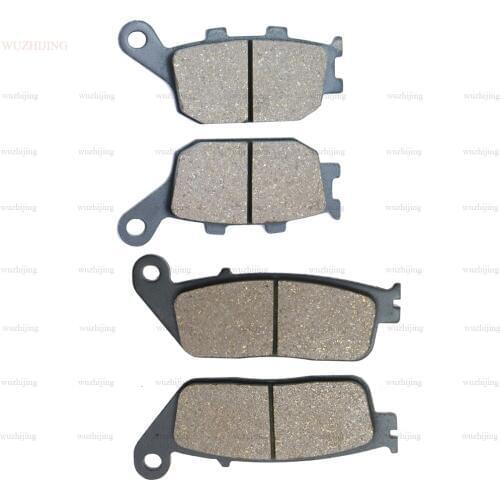 Brake Pad set fit for HONDA CB 750 Seven Fifty (92-02) FMX 650 (05) VTX 1300 C R T (03-09) CX Fury (10-16) Front Rear