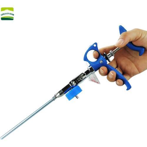 2ml rabbit insemination gun set vas deferens insemination gun Blue all stainless steel artificial insemination device