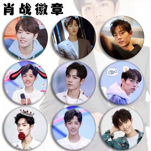 TV Series "cheng Qing Ling" Wei Wuxian Xian Zhan Peripheral Badge Brooch Pendant Idol Support Gifts Star Surrounding Accessories