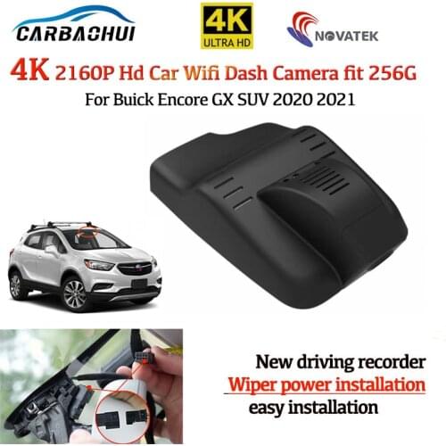 HD 4K 2160P Easy to install car DVR WIFI driving recorder Video Camera For Buick Encore GX SUV 2020 2021 FULL HD night vision