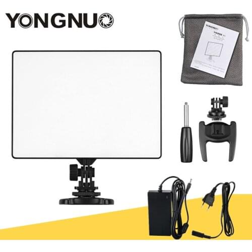 YONGNUO YN300 air YN-300 air Pro LED Camera Video Light video photography Light+AC Power Adapter charger kit For Canon Nikon