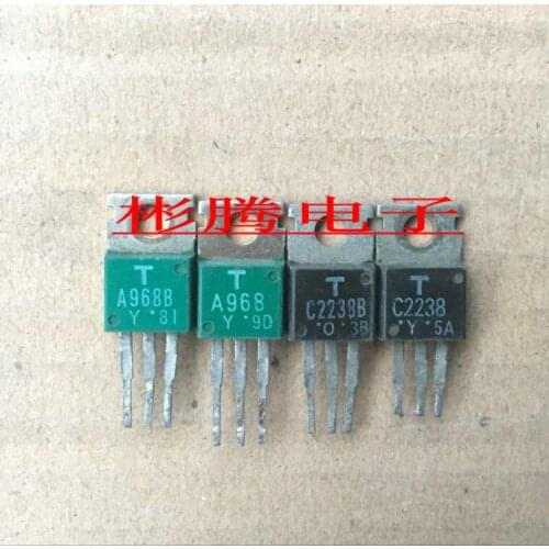 10PCS A968B+10PCS C2238 2SA968B 2SC2238 Original disassemble used