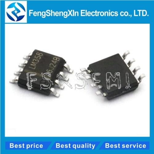 100pcs/lot New LM358 LM358DR LM358DT operational amplifier SOP-8 Low power IC