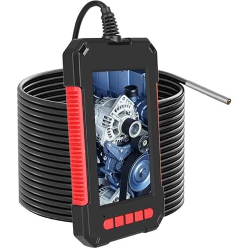 3MM Lens 1080P Industrial Endoscope 4.3 Inch IPS Screen 6 LED Lights IP67 Waterproof Camera Industrial Inspection Borescope