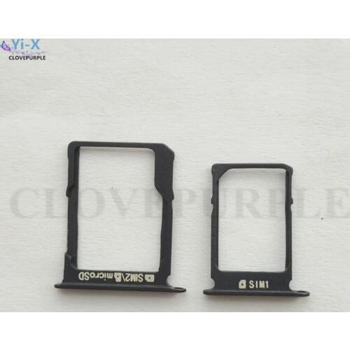 1Set SIM Card Slot Holder Adapter Micro SD Card Slot Tray Socket Adapter Replacement Parts for Samsung Galaxy A3 A5 A7 2015