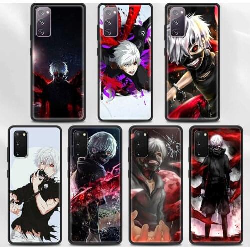 Anime tokyo Ghouls Phone Case For Samsung S21 S20 Ultra S10 Plus Lite S20FE 5G S10e S9 S8 Black TPU Cover Shell Capa Fundas