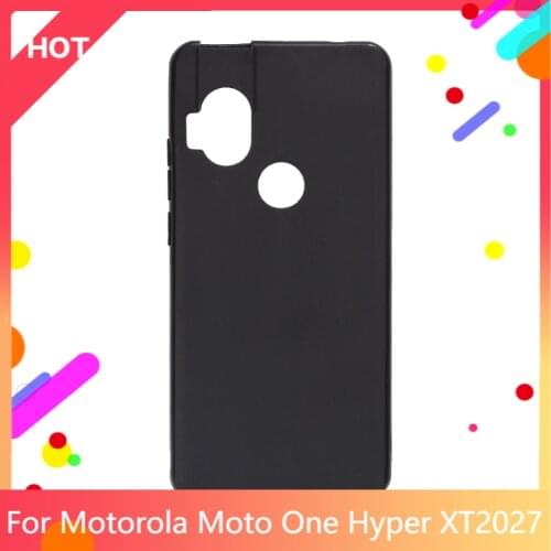 Moto One Hyper XT2027 Case Matte Soft Silicone TPU Back Cover For Motorola Moto One Hyper XT2027 Phone Case Slim shockproof