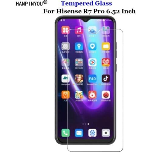 For Hisense R7 Pro 6.52" Clear Tempered Glass 9H 2.5D Premium Screen Protector Protection Film