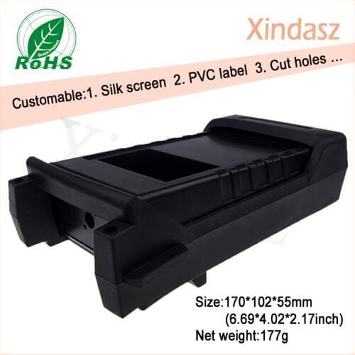 Double alarm function instrument housing Battery tester enclosures electronic plastic enclosure 140*80*40mm