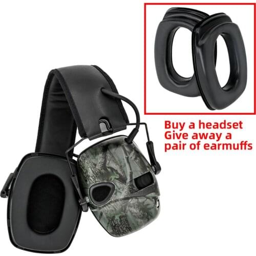 Electronic Shooting Earmuff Outdoor Sports Anti-noise Sound Amplification Tactical Hunting Hearing Protective Headset