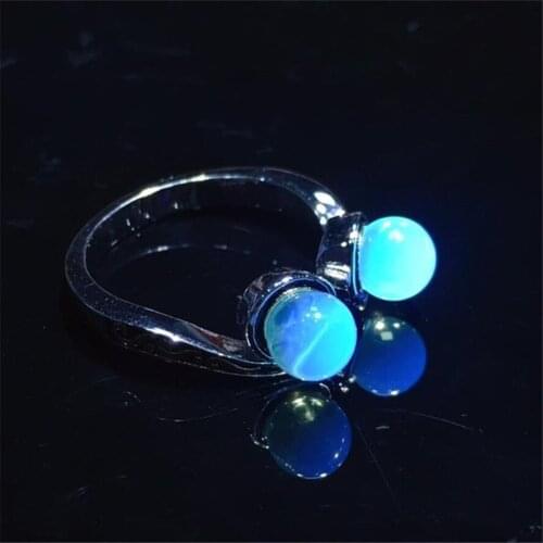 S925 sterling silver real natural amber rings gift for joyas de plata mujer stone ring Simple zircon Yellow gem Transparent