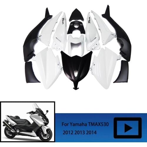 For Yamaha TMAX530 2012 2013 2014 ABS plastic fairing kit, motorcycle T-MAX 530 TMAX 530 12 13 14 body protective shell kit