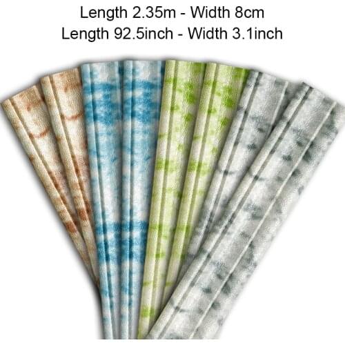 Adhesive Corner Line Stickers Simple Peel and Stick Ceiling Wall Border Waterproof Foam Trim DIY Interior Decoration JW