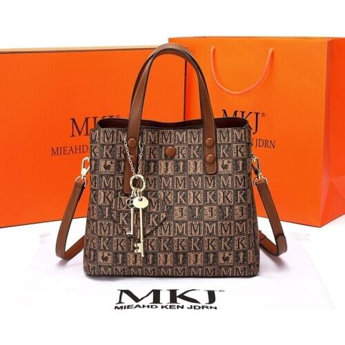 2021 New Luxury Fashion Large Capacity Casual Totes High Quality Genuine Leather Shoulder Messenger Bags Women Purse and Handbag