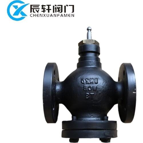 Single seat control valve remote control water shut off valve