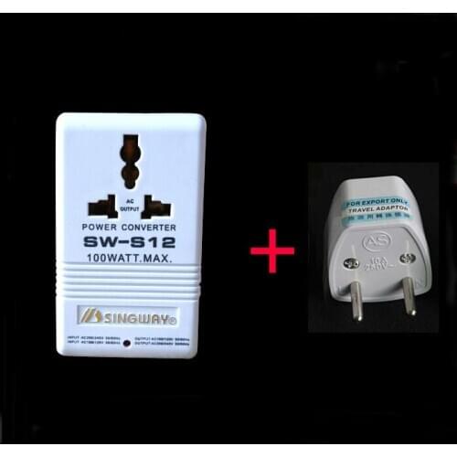 100W Voltage Converter 220V to 110V Power Converter Transformer Adapter 220/110v free shipping
