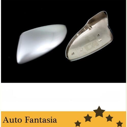 R line style silver matt chrome side mirror cap replacement for Volkswagen jetta mk6-Free Shipping
