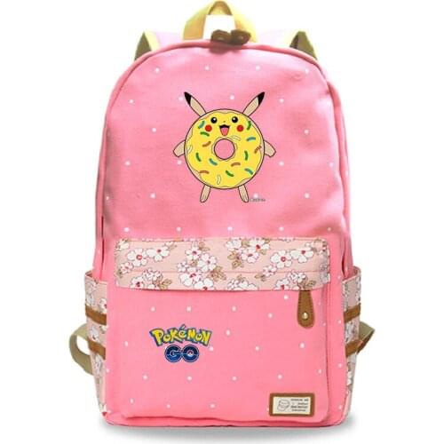 Pokemon Pikachu School Bag Children Boys Kindergarten Backpack Kids Children Cartoon Bags Fashion Children School Bags