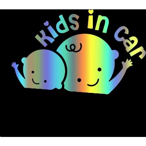 S51920# Various Sizes/Colors Car Stickers Vinyl Decal Kids In Car Motorcycle Decorative Accessories Creative