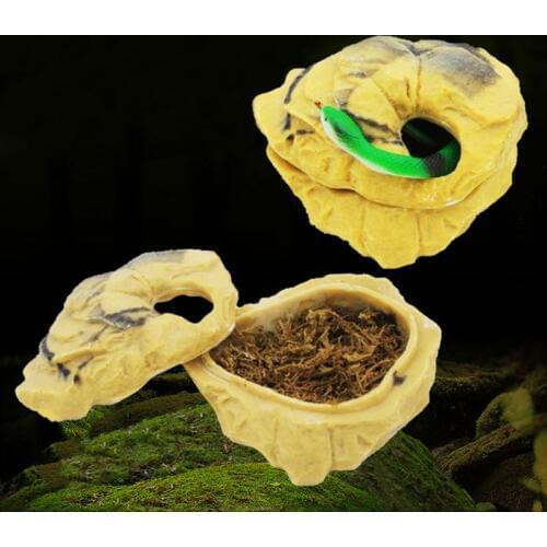 Shale Step Ledge and Cave Hide-Out reptile hide Aquarium Resin The Snake Hole