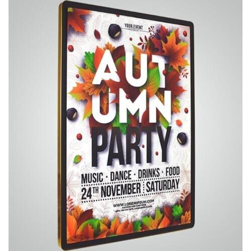 Led light advertising board light sign custom light shop sign