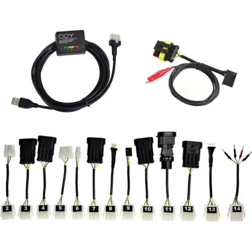 UNIVERSAL LPG FTDI DIAGNOSTIC SET INTERFACE WITH 15 CONNECTORS ( 14 ADAPTERS)