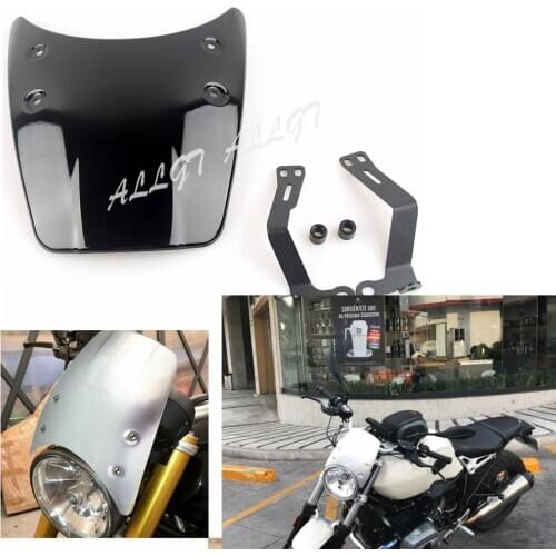 Windscreen ABS Windshield Wind Protection for BMW R Nine t R9T R NineT 2014 2015 2016 2017