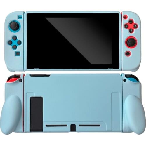 Protective Shell For Nintendo Switch Solid Color Silicone soft Case Cover Shell Controller Case For Nintendo Switch Accessorie