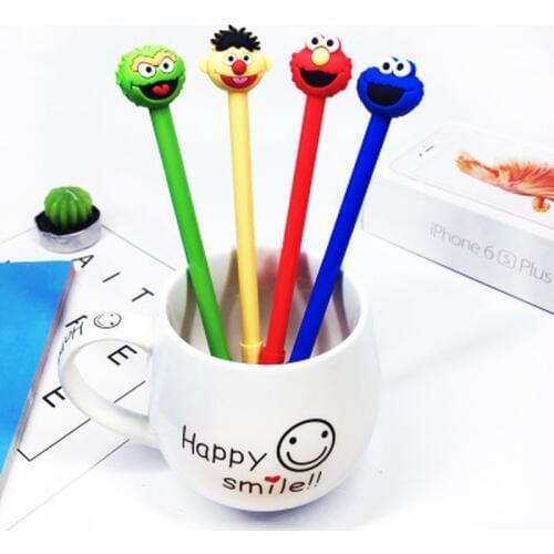 1pcs Cartoon Anime Gel Pens Stationery Kawaii Pen 0.5mm Cute Pens Cute Cartoon Student Writing Gel Pen Kawaii School Supplies