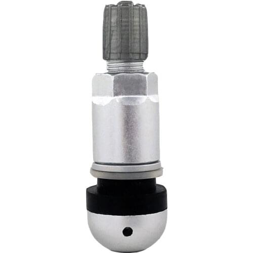 100 pcs Aluminum TPMS Valves Alloy Tubeless Valves for Tire Pressure Monitor System Sensor for VW Valve Stem Repair Kit for BMW