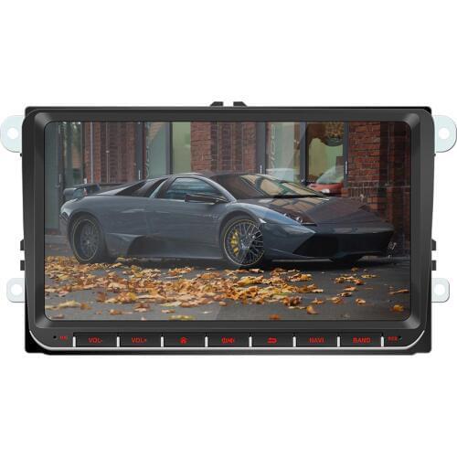 2Din 9 inch Android 9.1 Car Multimedia player GPS Navigation Stereo Radio Player Wifi for Golf MK5 Skoda Passat B6