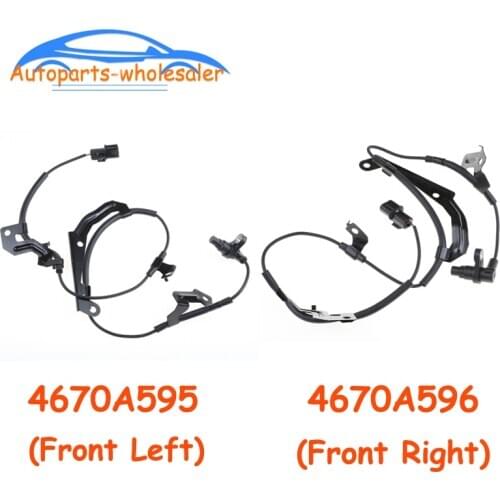 4670A595 4670A596 Front Left/RightABS Speed Sensor For Mitsubishi Triton L200 Pajero Montero Sport Challenger Nativa After 2011