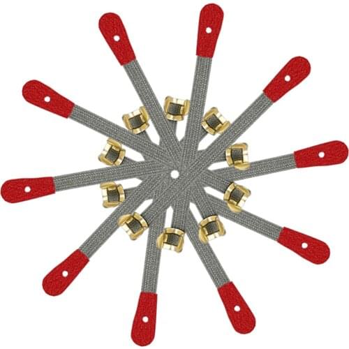 50Pcs Piano Bridle Strap Middle Bridle Tape Drawstring Belt for Piano Replacement Parts & Accessories Durable Army Green White