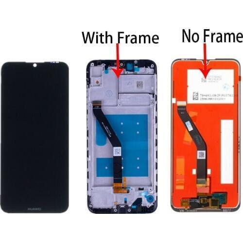 6.09"AAA Original For Huawei Y6S JAT-L41 JAT-L29 JAT-LX1 JAT-LX3 LCD Display Touch Screen Digitizer Assembly Replac+Frame