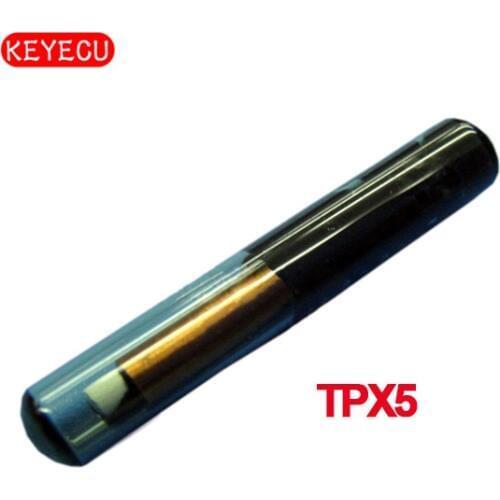 Keyecu Car Key Chips, Transponder Chip TPX5 3 In 1 (Include TPX1 TPX2 TPX4) for JMA