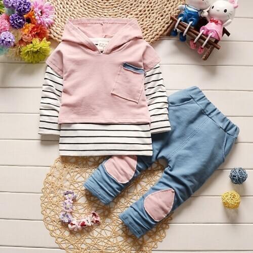 Children Clothing Girl Set Autumn Baby My Clothes Outfit Suit Sweatshirt Tops+ Pants Outfits 2pcs Set Toddler Kids Boy Clothes