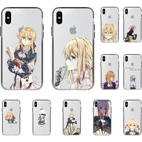 Yinuoda violet evergarden Phone Case for iPhone 11 12 pro XS MAX 8 7 6 6S Plus X 5S SE 2020 XR case