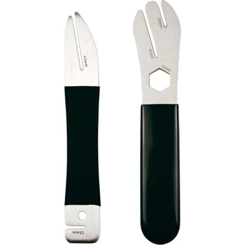 MTB Bike Bicycle Disc Brake Rotor Alignment Truing Tools Brake Pad Disc Brake Correction Wrench Stainless Tool