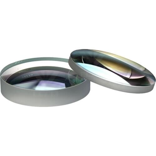 Laser focusing lens Collimated biconvex meniscus lens fiber cutting head accessories