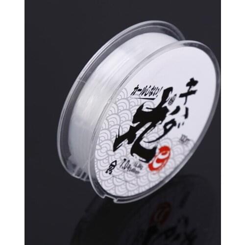 50M Japan imported fishing line main line meters raw silk nylon master sub-fishing strong pull fishing line Accessories