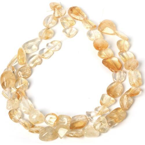 Best Selling 13-24mm Natural Stone Straight Hole Stone 38cm/str Natural Stone Approx 25pcs Chips For DIY Jewelry making