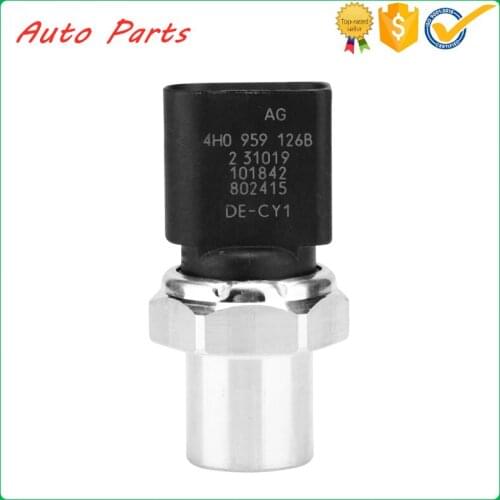 4H0959126B Car Air Conditioning Pressure Sensor Switch Fit for AUDI for PORSCHE Macan for SEAT Leon for SKODA Octavia Golf VII